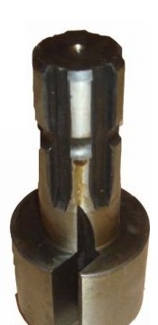 SİGORTA FREZELİ MİLİ (2 KAMALI)